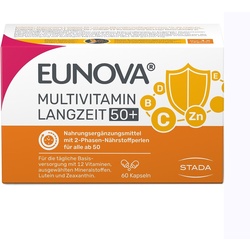 Eunova® Langzeit 50+ - Multivitaminpräparat für Menschen ab 50 Jahren