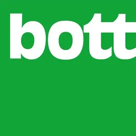 BOTT Schleifpapierrollenhalter B310xT300xH250mm Rollenb.max.120mm D.max.260mm Bott