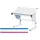 Interlink Kinderschreibtisch Milo 3-in-1 weiß