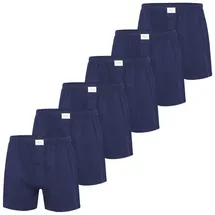 Phil & Co. Berlin Boxershorts Jersey Loose Fit blau M 6er Pack