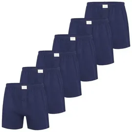 Phil & Co. Berlin Boxershorts Jersey Loose Fit blau M 6er Pack