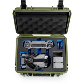 B&W International Transportkoffer wasserdicht 2000 bronze/grün für DJI Mini 5 Pro/Lito 1/Lito X1