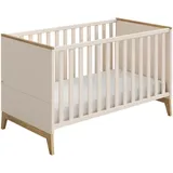 Paidi Gitterbett Stiene, Eiche, Beige, , Maße cm, Blauer Engel, Goldenes M, Babymöbel, Babybetten, Gitterbett