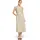 Zero Kleid Casual Streifen Cream/Brown 40
