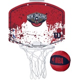 Wilson Mini-Basketballkorb NBA Team MINI HOOP, New Orleans Pelicans Kunststoff