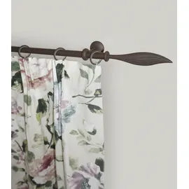 GARESA Gardinenstange Esperanca braun Rost L:110cm Ø:16mm, Metall, Gardinenstangen, rustikale Vorhanggarnitur, verlängerbar, Eisen, mit Ringe