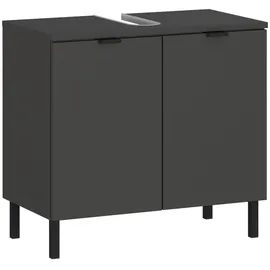 Germania Waschbeckenunterschrank 1980-547 60 x 56 x 34 cm Grau