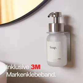 Designfabrik Hamburg Seifenspender 250ml Silber