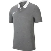 Nike Herren M Nk Df Park20 Polo T Shirt, Charcoal Heather/White/White, XL