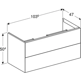 Geberit ONE Waschtischunterschrank 2 L
