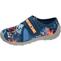 Fischer Markenschuh Hausschuh Blau 36