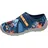 Fischer Markenschuh Hausschuh Blau 36