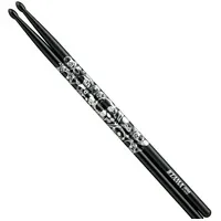Tama 7A Sticks O7A-S-BS "Skull", Schwarz, silberner Druck