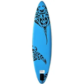 vidaXL Aufblasbares Stand Up Paddle Board Set 305x76x15 cm Blau