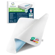 Sensalou Matratzenauflage wasserdicht 90 x 160 cm weiß