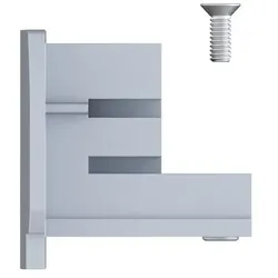 Paulmann ProRail3 Verbinder Endkappe 1er-Pack 35x31,5mm  Silber 91382