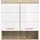 WELLTIME SIENA 74 x 79 x 24 cm Beige/Weiß