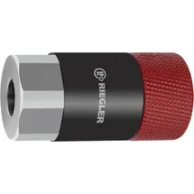 Riegler Dreh-Sicherheitskupplung NW 11, ISO 6150 C, Stahl, G 3/8 IG