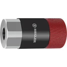 Riegler Dreh-Sicherheitskupplung NW 11, ISO 6150 C, Stahl, G 3/8 IG