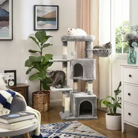 Songmics FEANDREA Kratzbaum 120 cm grau