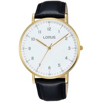 LORUS Quarzuhr Lorus Klassische Herren Uhr RH896BX9 mit Leder Armband