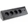ChiliTec 4-fach USB-A+C, anthrazit