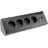 ChiliTec 4-fach USB-A+C, anthrazit