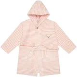 Steiff Bademantel in Rosa/Weiß - Gr.: 116