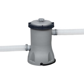 BESTWAY Power Steel Swim Vista Series Set 427 x 250 x 100 cm steinwandoptik inkl. Filterpumpe