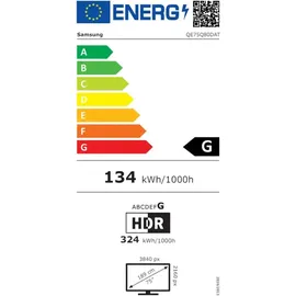 Samsung QE75Q80D 75" QLED 4K Tizen Smart TV Q80D (EU-Modell)