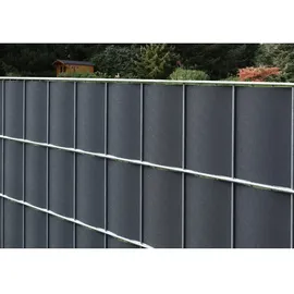 Floraworld Sichtschutzstreifen 20,5 x 0,19 m Anthrazit