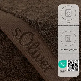 s.Oliver Duschtuch 70 x 140 cm braun