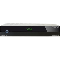 Telestar DIGISTAR T2 IR DVB-T2 DVB-C HDTV Receiver, USB, IRDETO Kartenleser, Farbe:schwarz