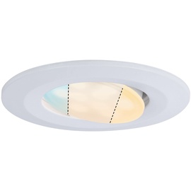 Paulmann 92999 HomeSpa Set Calla LED-Einbauleuchte LED Einbauleuchte 3er-Set schwenkbar IP65 WhiteSwitch rd