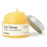 Cosrx Lippenmaske Full Fit Propolis Lip Sleeping Mask Lippenmaske mit Honig-Komplex, Propolis-Extrakt für trockene, rissige Lippen, 20g Tiegel goldfarben