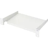 Renkforce RF-4746648 254 mm 10 Zoll Netzwerkschrank-Bodenblech Festeinbau Geeignet für Schranktiefe: ab 300 mm Lichtgrau (RAL 7035)