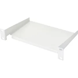 Renkforce RF-4746648 254 mm 10 Zoll Netzwerkschrank-Bodenblech Festeinbau Geeignet für Schranktiefe: ab 300 mm Lichtgrau (RAL 7035)