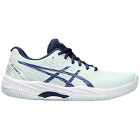 ASICS Damen Tennisschuhe Gel-GameTM 9 Clay/Oc Sneaker, Pale Mint/Blue Expanse, 39.5 EU