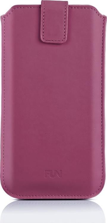 Peter Jäckel FUN Sleeve Uni Größe 6.9" Soft Touch Bright Pink, z.B. für Samsung S20/ S21 Ultra/ iPhone 13 Pro Max (iPhone 13 Pro Max), Smartphone Hülle, Rosa