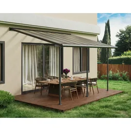 CANOPIA Terrassenüberdachung Sierra 434 x 295 cm anthrazit