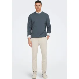 Only & Sons ONSMARK Slim Fit Chino Hose Weiß 38 32