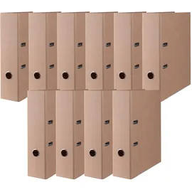 Donau Elektronik ECO MAXI DIN A4 80 mm Braun Beige 10 St.