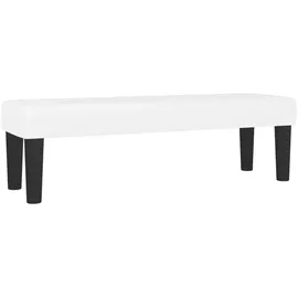 vidaXL Boxspringbett 140 x 200 cm Weiß