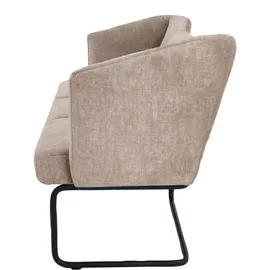 K+W Komfort & Wohnen Polsterbank Mikkado Tube Beige 192 x 71 x 88 cm