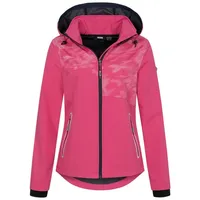 LPO Softshelljacke »MECATINA PEAK III WMN«, mit abnehmbarer Kapuze, Gr. 36 (S), orchid, , 90666339-36