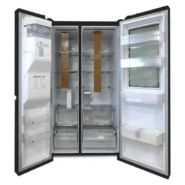 LG GSXE81EVBD Side-by-Side (628 l, 1790 mm hoch, Schwarz)