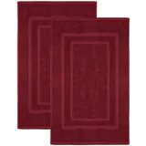 NatureMark Badematte Bordeaux 50 x 80 cm