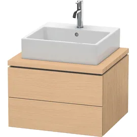 Duravit L-Cube 62x54,7cm, Ei Nat, f Kons, 2 Schubkästen