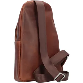 Esquire Dallas Umhängetasche Leder 20 cm braun