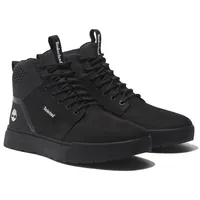Timberland Leder-Sneakers "Maple Grove Mid" in Schwarz - 45